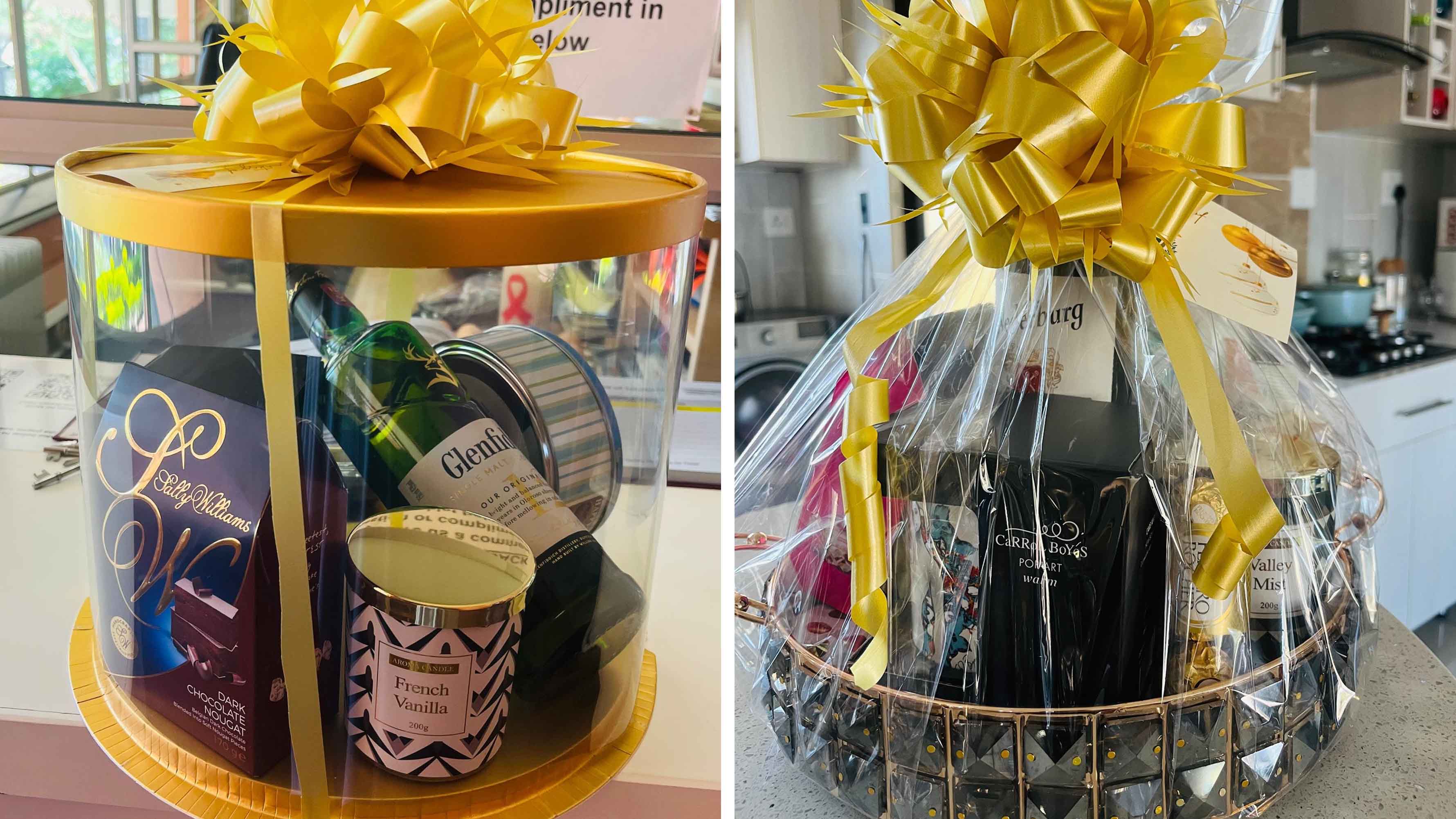 Each hamper can be tailored to suit your brand’s personality, complete with ribbon colours, branded tags or even a personalised message card.